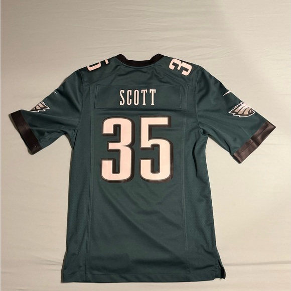 Philadelphia Eagles Boston Scott NFL Nike Jersey Men’s Small - Picture 1 of 2